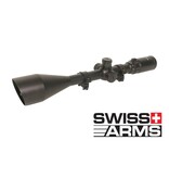 Swiss Arms Lunette de visée 6-24x50, réticule télémétrique éclairé