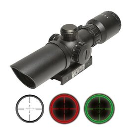 Swiss Arms Riflescope 1.5-5x32 retículo compacto Mil-Dot iluminado