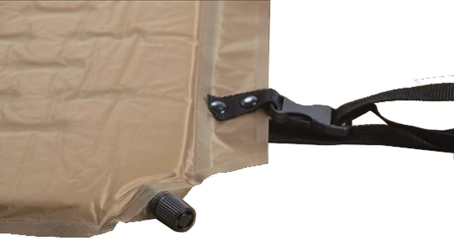 Mil-Tec Tappetino termico waffle autogonfiabile - Coyote