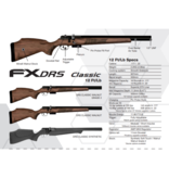 FX AirGuns Pistola de aire FX DRS Classic PCP - Culata sintética y nogal