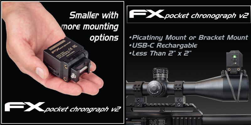 FX AirGuns Chronometer FX Pocket Chrono V2
