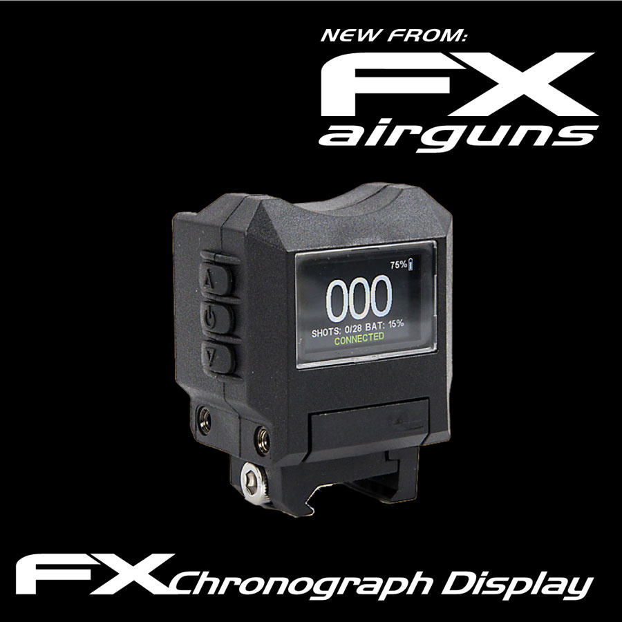 FX AirGuns Affichage du chronomètre FX Chrono