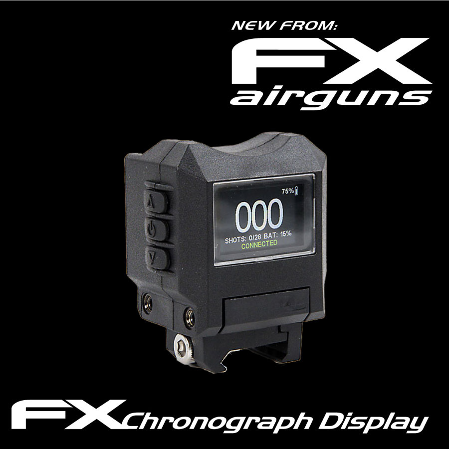 FX AirGuns Display del cronometro FX Chrono