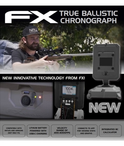 FX AirGuns  Cronómetro FX True Ballistic Chronograph CE