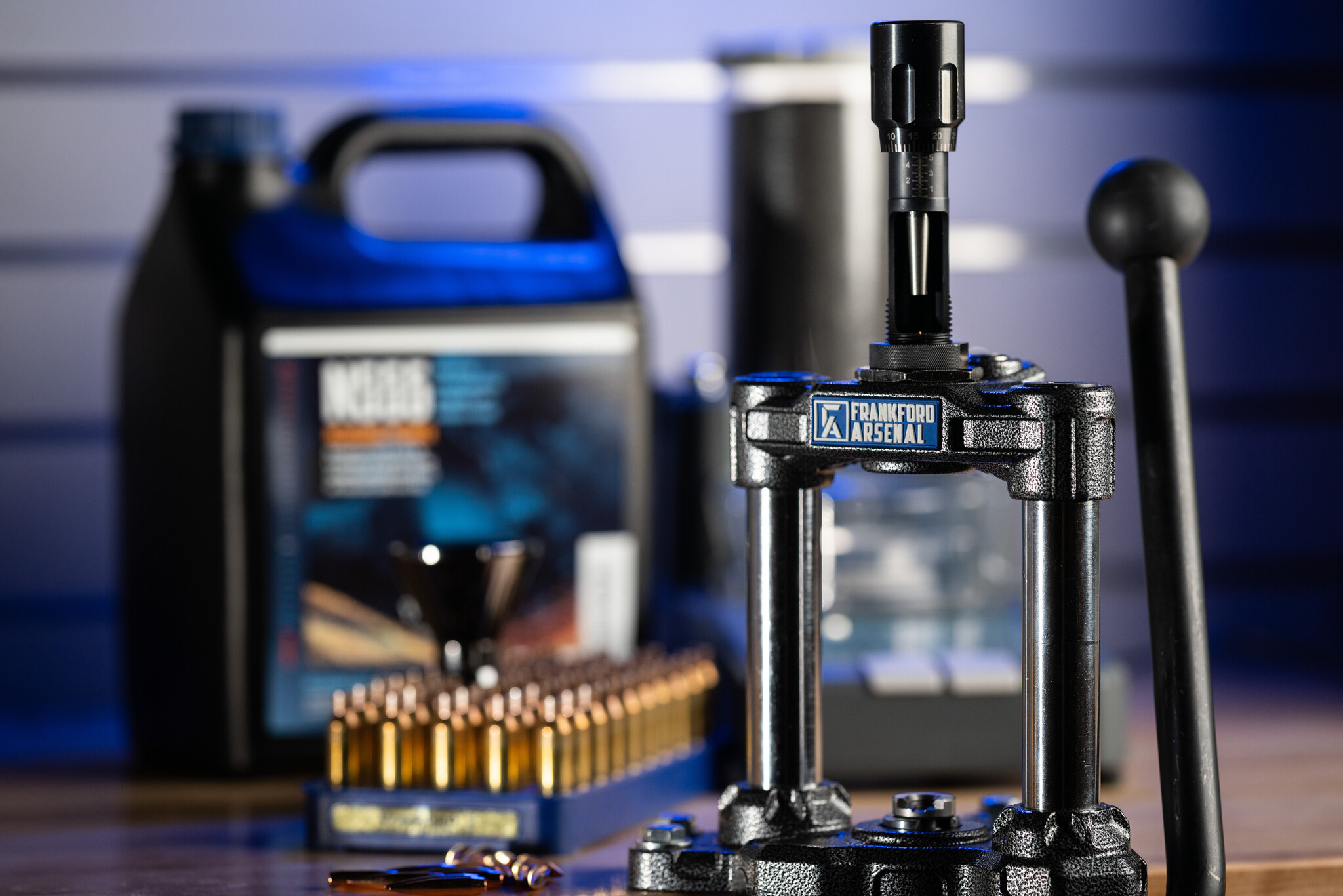 Frankford Arsenal Jednostanowiskowa prasa przeładunkowa F-1 do kalibru .338 Lapua