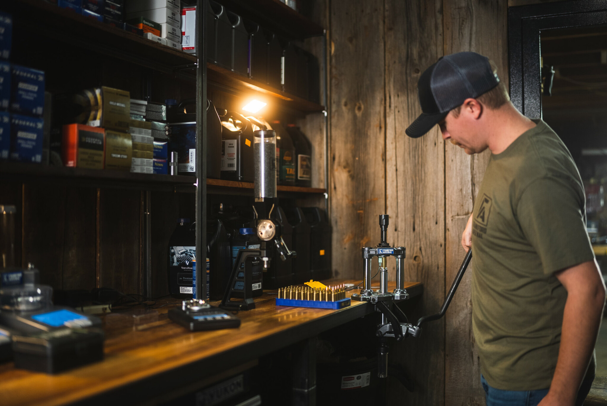 Frankford Arsenal Jednostanowiskowa prasa przeładunkowa F-1 do kalibru .338 Lapua