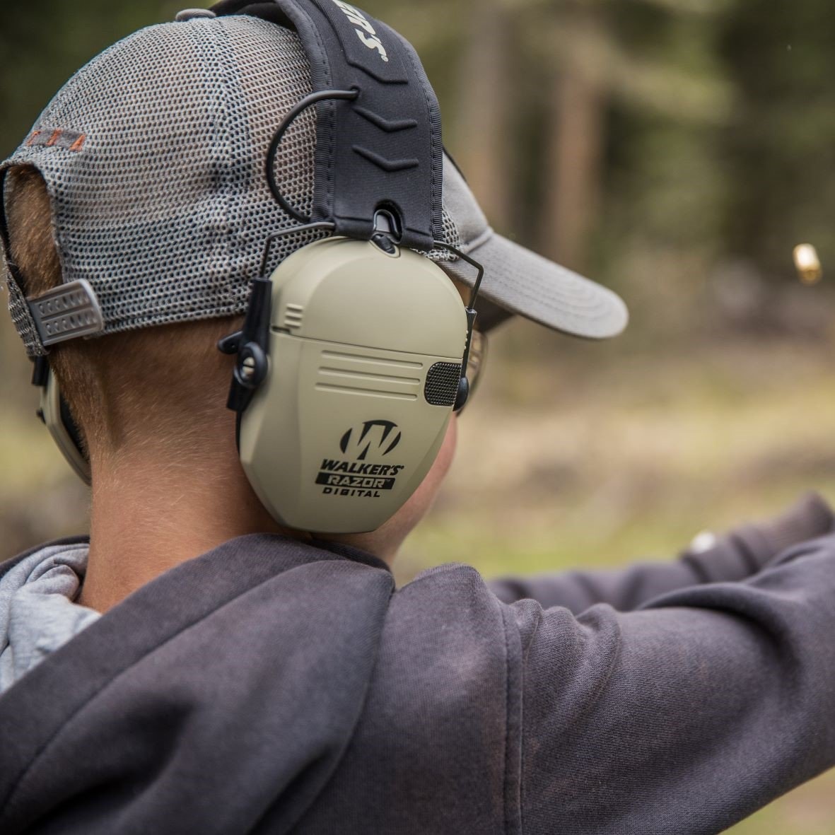 Walker`s Proteção auditiva ativa Razor Slim Electronic Muff