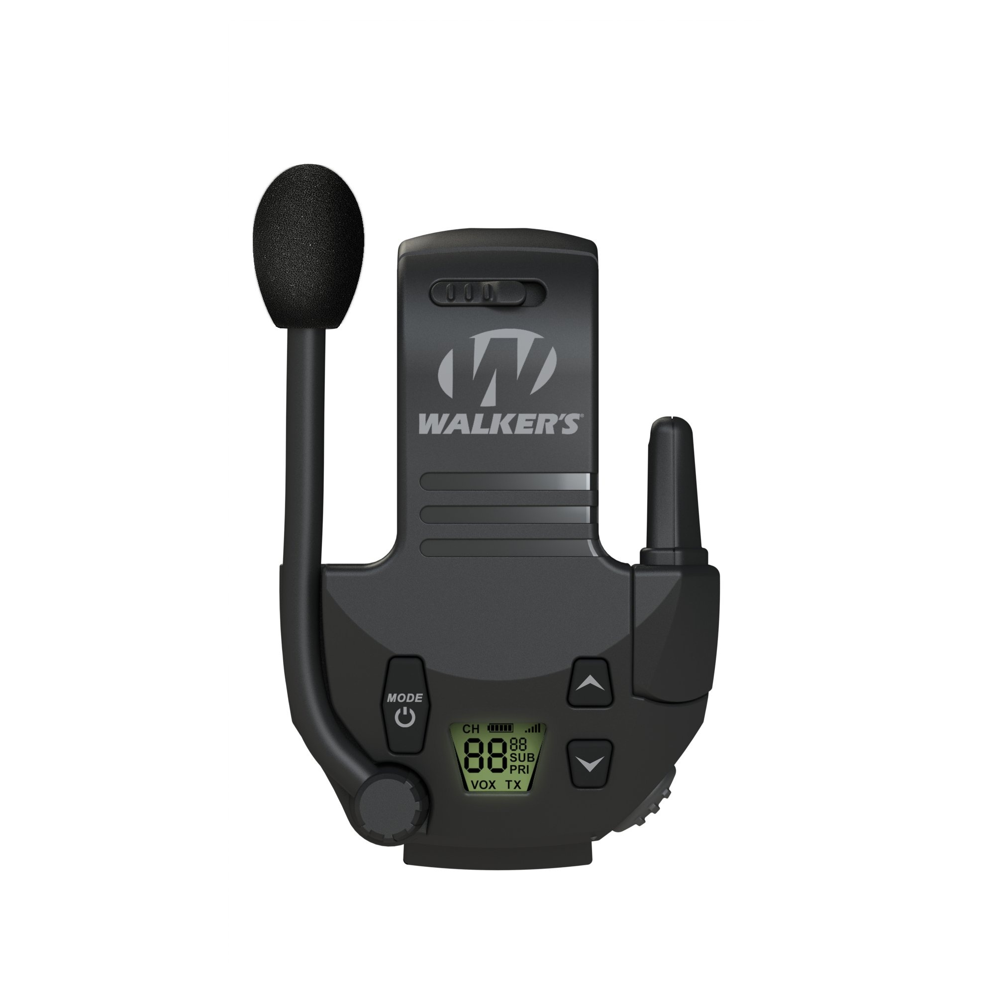 Walker`s Attacco walkie-talkie per manicotto elettronico Razor Slim