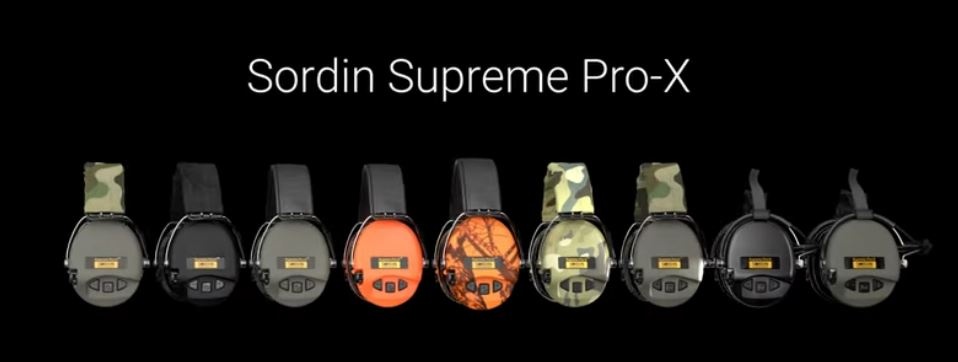 Sordin Protección auditiva activa Supreme Pro-X