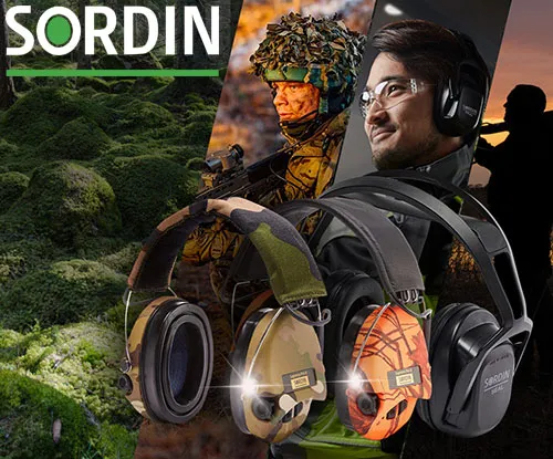 Sordin Protection auditive active Supreme Pro-X LED