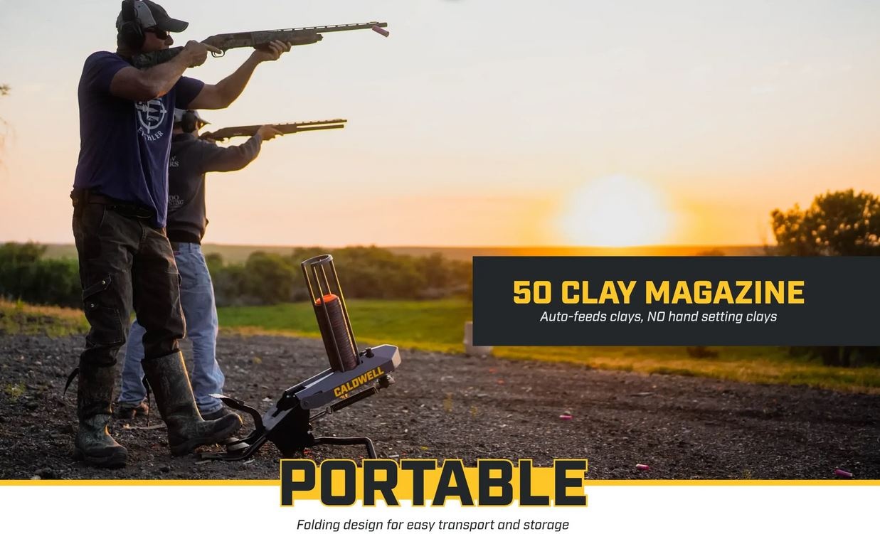 Caldwell Claymore clay pigeon launcher