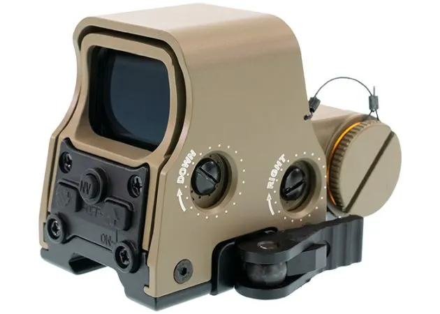 Aim-O Red Dot Sight Tipo Holo XP2-Z com montagem QD - retículo de risco biológico