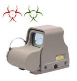 Aim-O Red Dot Sight Tipo Holo XP2-Z com montagem QD - retículo de risco biológico
