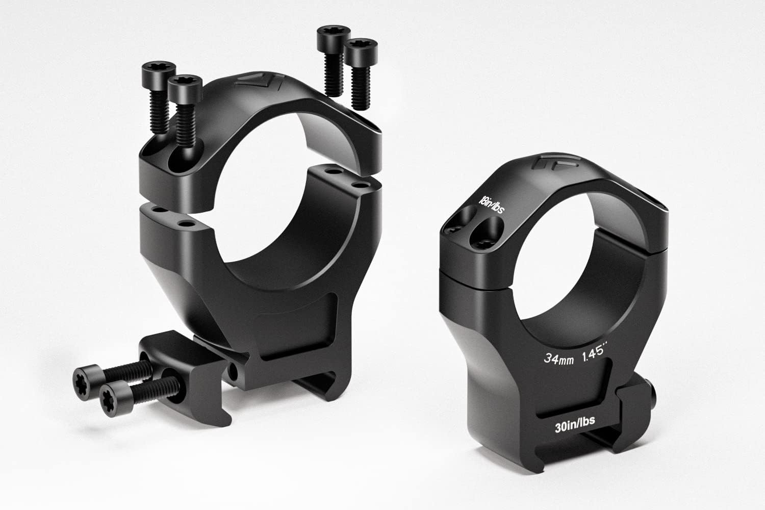 Arken Optics Pierścienie montażowe Halo 34 mm Halo Weaver/Picatinny