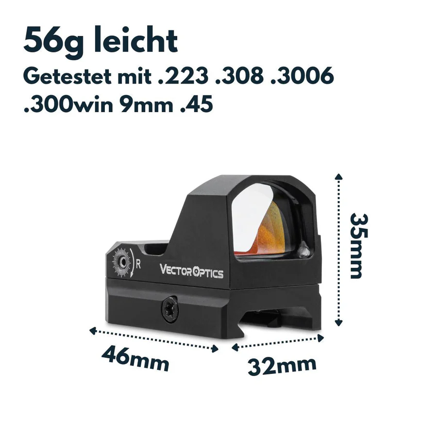 Vector Optics Red Dot Sight SCRD-19II Frenzy 1x17x24