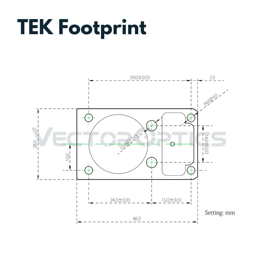 Vector Optics Kolimator kolimatorowy SCRD-35 Frenzy-X 1x20x28