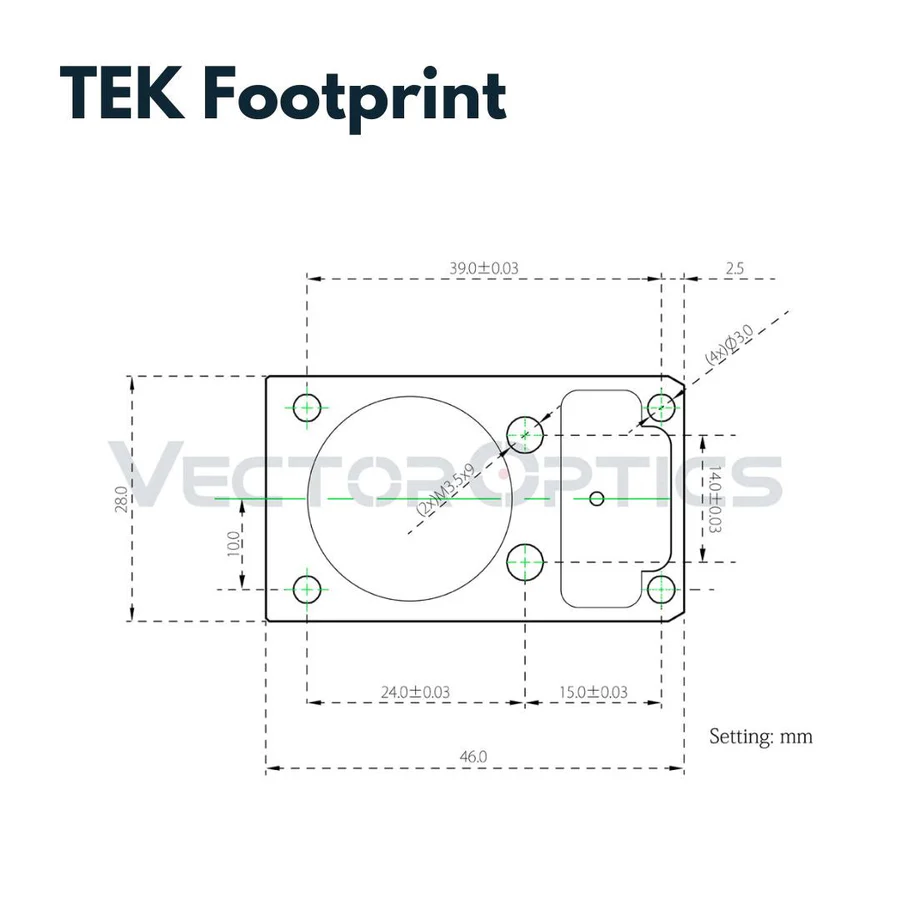 Vector Optics Viseur point rouge SCRD-35 Frenzy-X 1x20x28