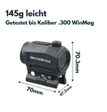 Vector Optics Kolimator kolimatorowy SCRD-46 1x25 GenII