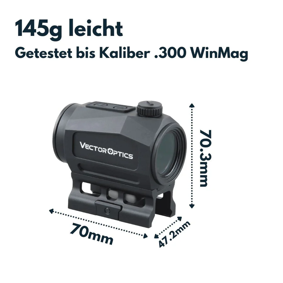 Vector Optics Kolimator kolimatorowy SCRD-46 1x25 GenII