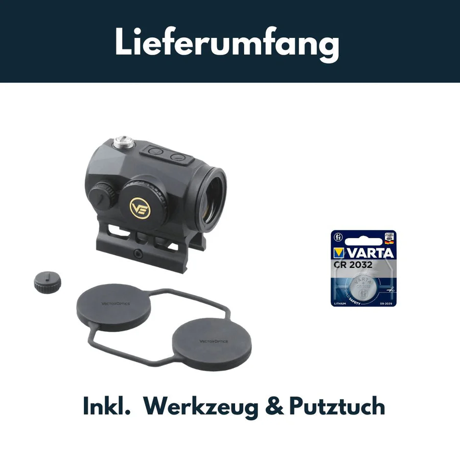 Vector Optics Kolimator kolimatorowy SCRD-46 1x25 GenII