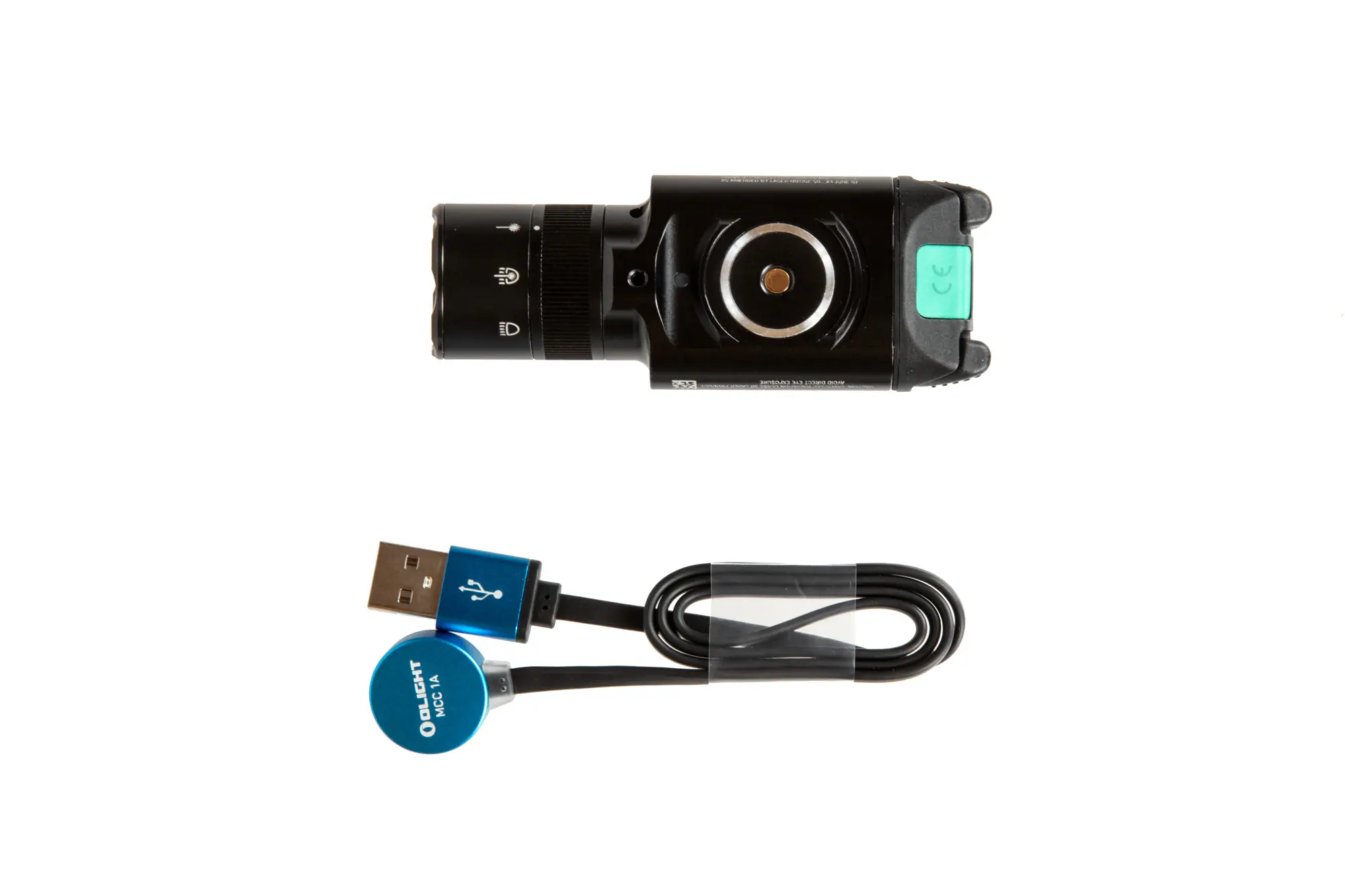 OLight Baldr Pro R 1.350 lúmenes y láser verde