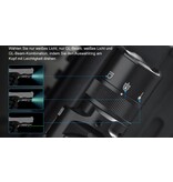 OLight Baldr Pro R 1.350 lúmenes y láser verde