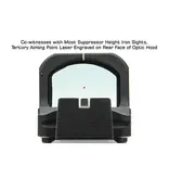 UTG Dispositivo de destino de punto rojo OP3 Micro con base adaptable