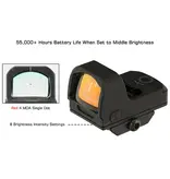 UTG Dispositivo de destino de punto rojo OP3 Micro con base adaptable