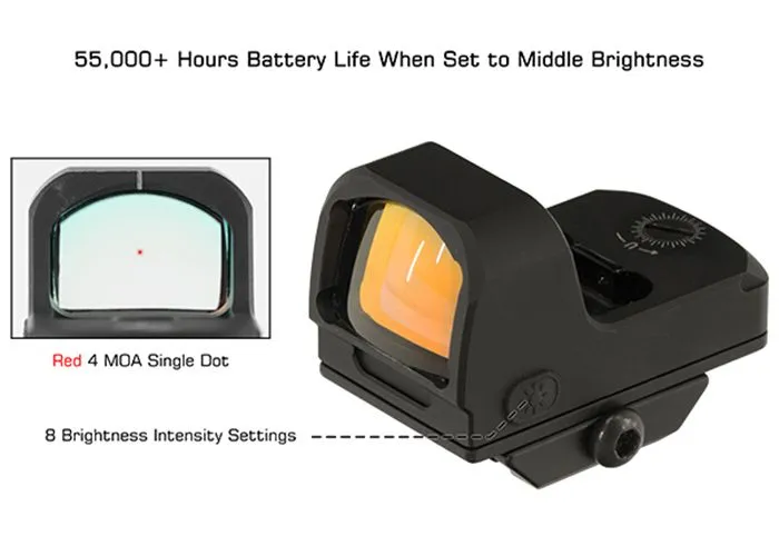 UTG Red dot sight OP3 Micro with Adaptive Base