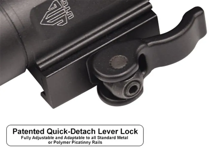 UTG Light/Laser Combo with QD Mount - 400 Lumens