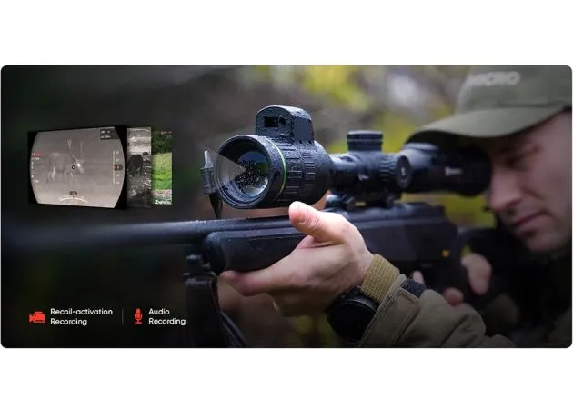 HIKmicro Alpex 4K A50E Tag- und Nacht Zielfernrohr