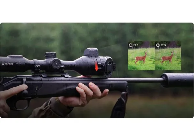 HIKmicro Alpex 4K A50E Tag- und Nacht Zielfernrohr