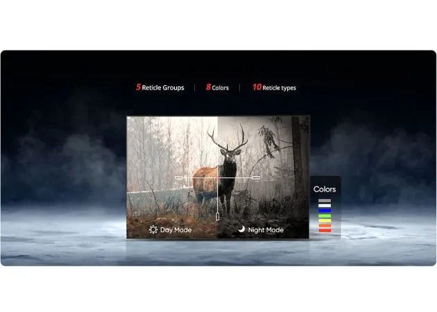 HIKmicro Luneta dzienno-nocna Alpex 4K A50EL LRF