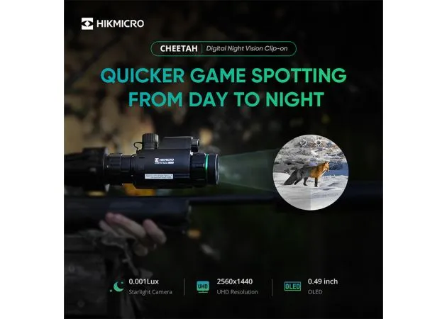 HIKmicro Série Cheetah - Appareils de vision nocturne numériques