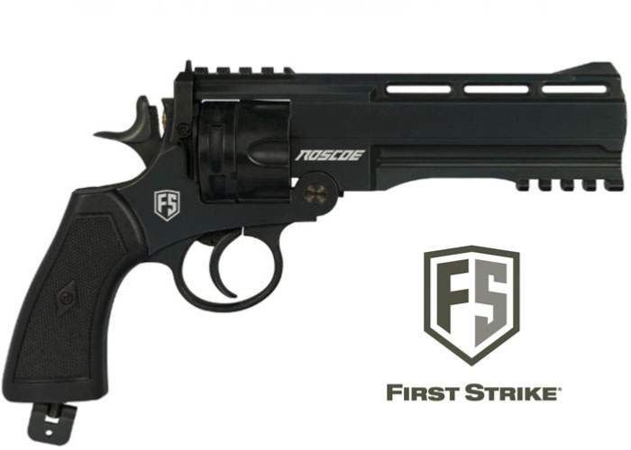 First Strike Roscoe Kal. 50 MagFed Paintball Revolver - BK