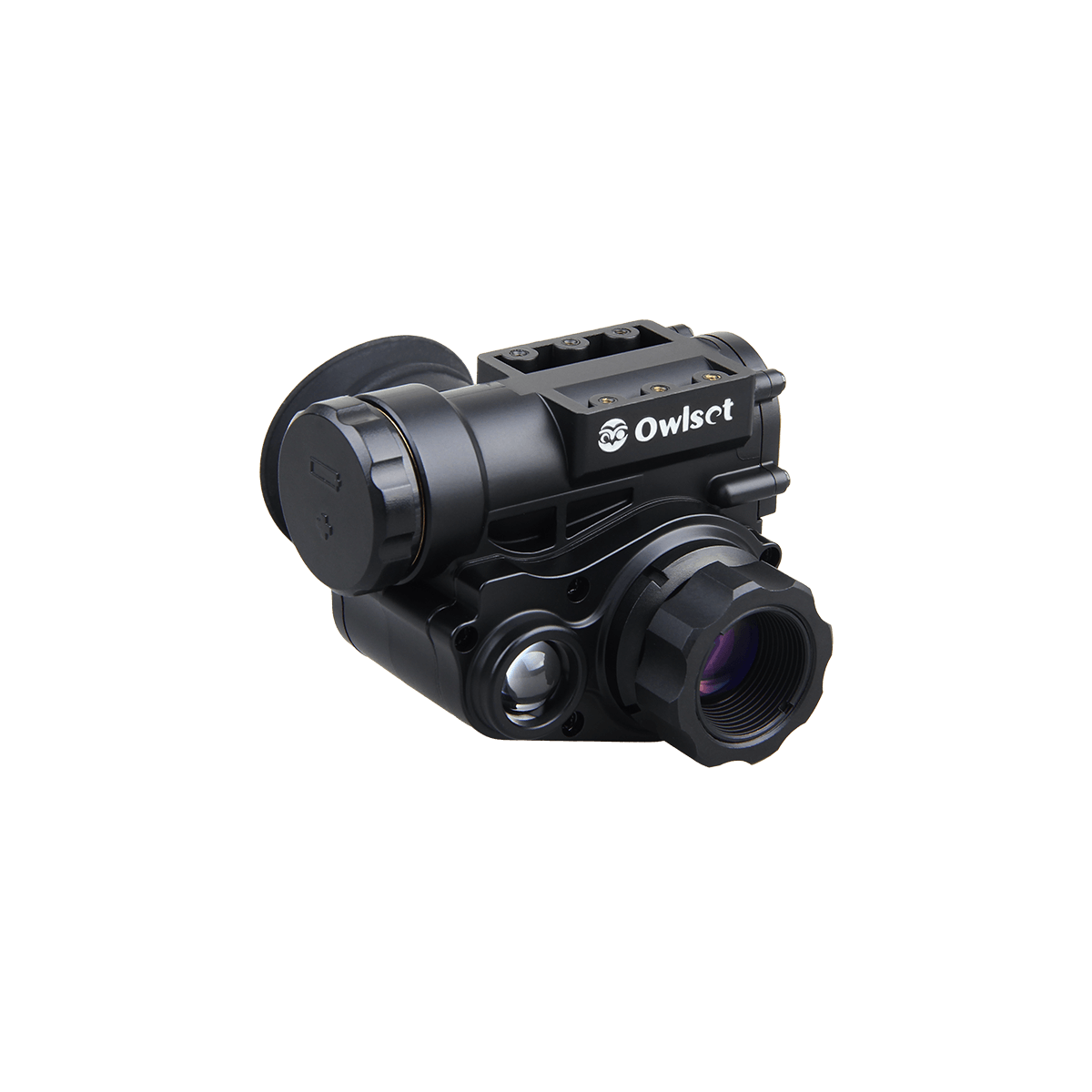 Vector Optics Dispositivo de visão noturna Owlset 1x18 HD para montagem em capacete NVG