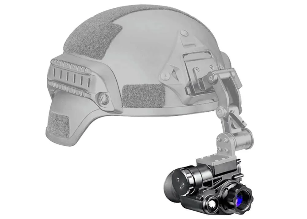 Vector Optics Dispositivo de visão noturna Owlset 1x18 HD para montagem em capacete NVG
