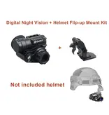 Vector Optics Dispositivo de visão noturna Owlset 1x18 HD para montagem em capacete NVG