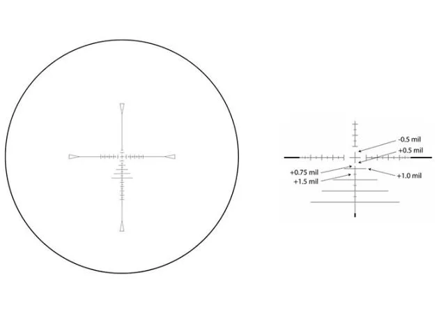 MTC Optics Viper Connect 3-12x32 Riflescope SCB2