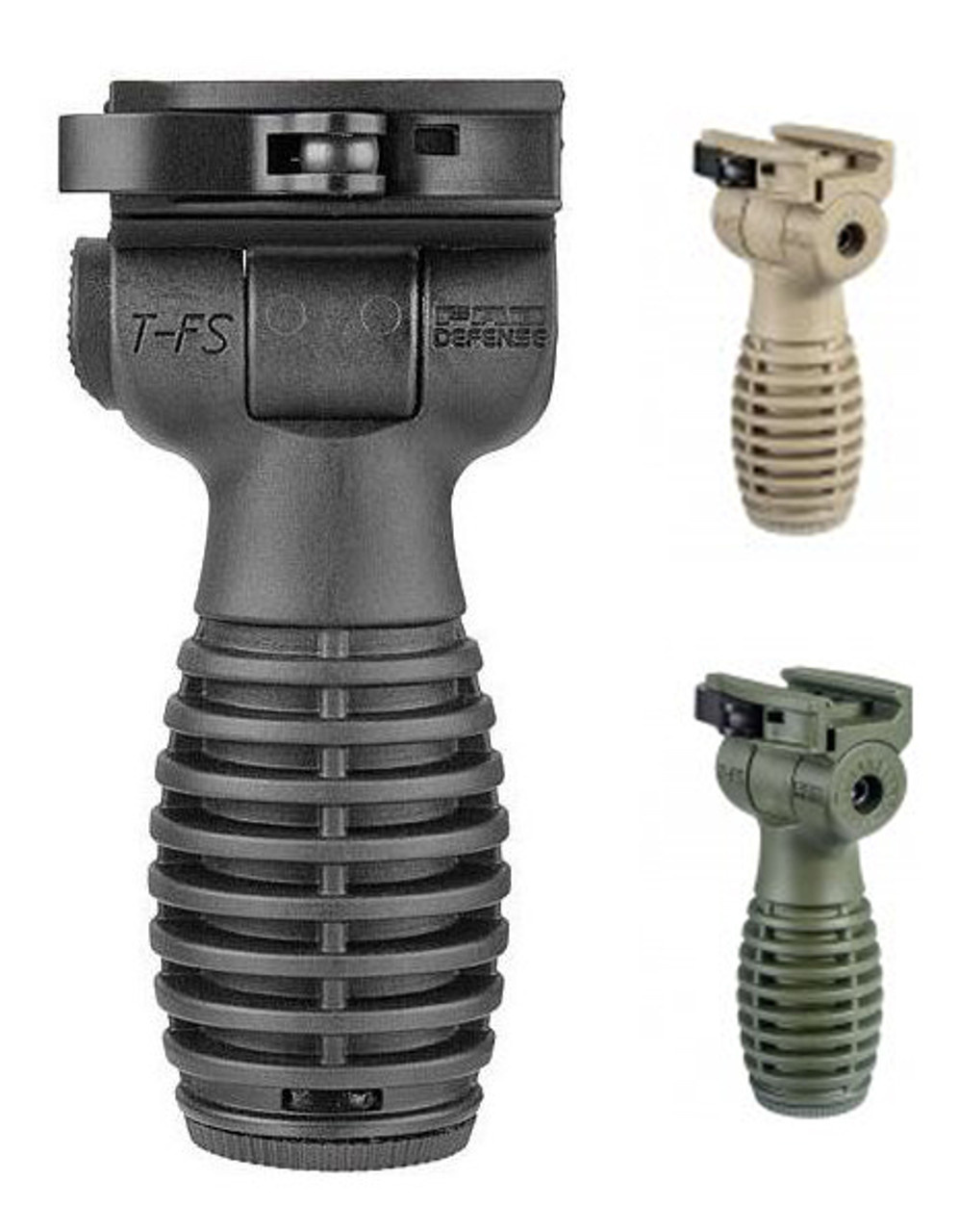 FAB Defense Punho frontal dobrável lateral T-FS de 7 posições