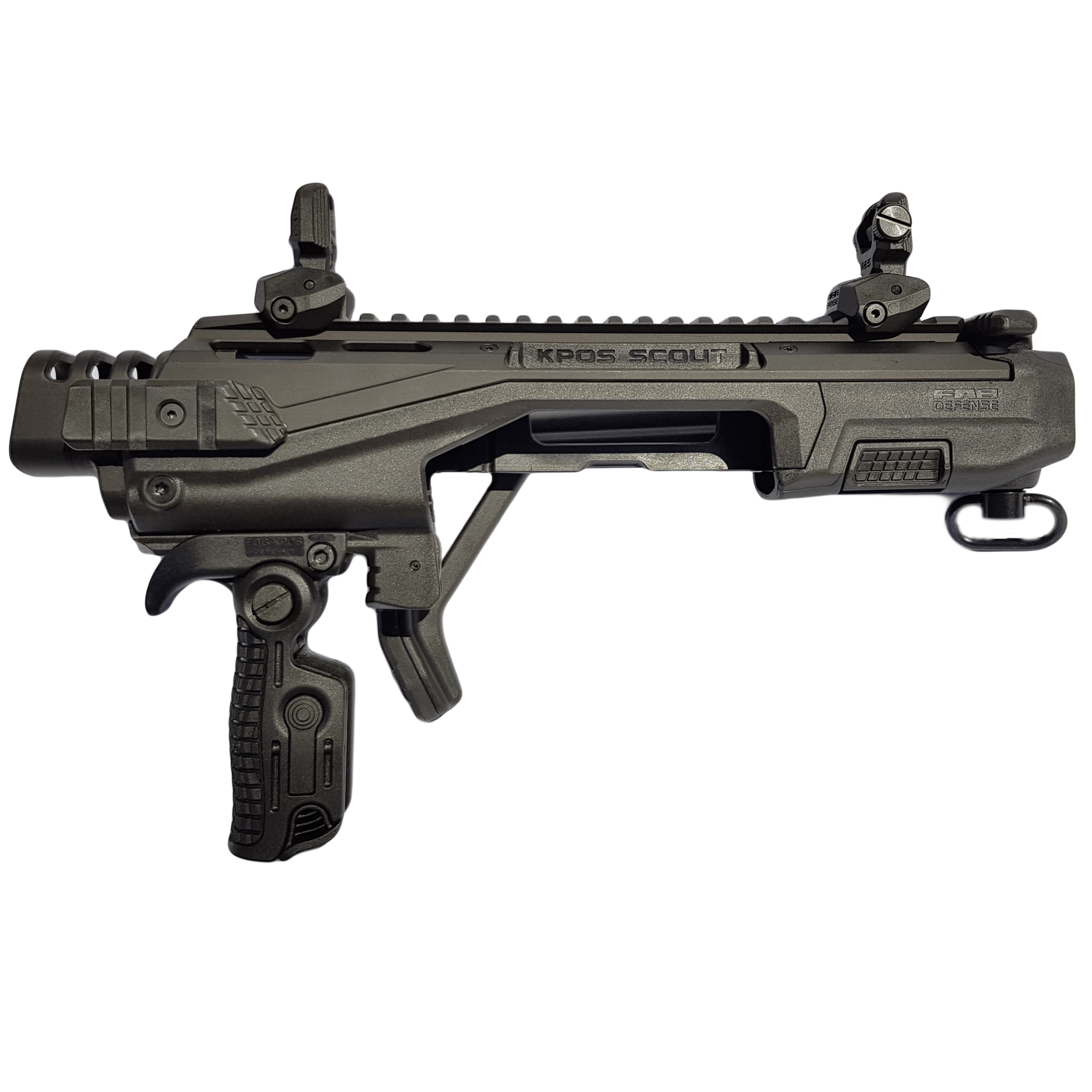 FAB Defense Kit di conversione PDW avanzato KPOS Scout per GLOCK 17/19