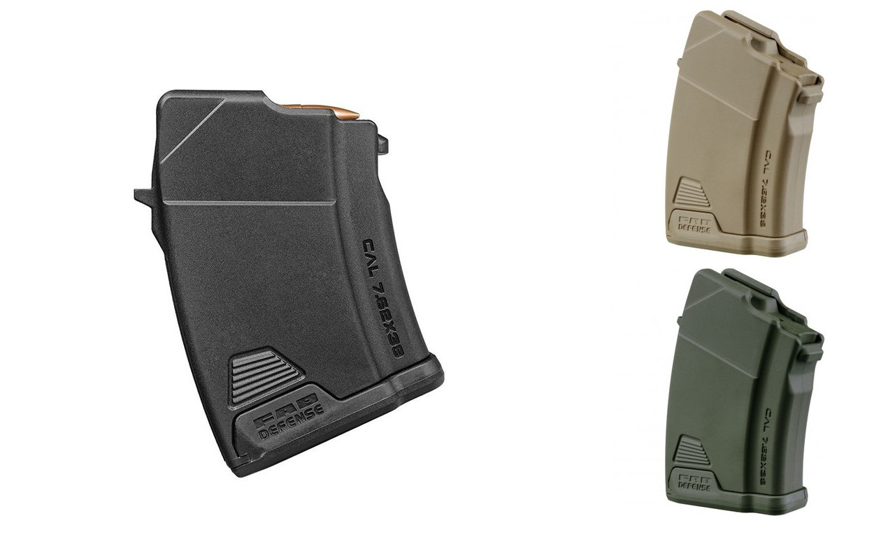 FAB Defense Chargeur polymère Ultimag AK 10R AK47 10 coups