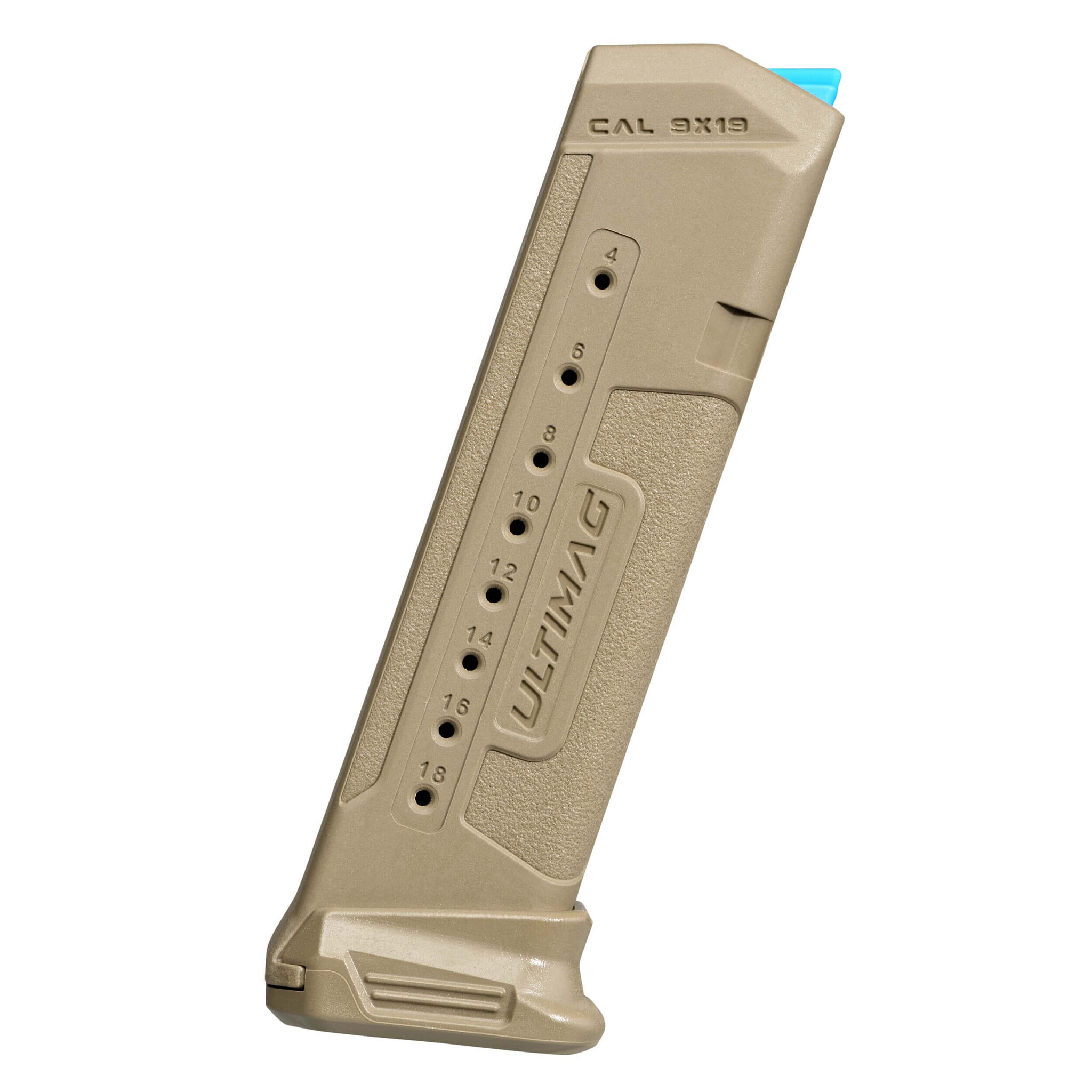 FAB Defense  Chargeur GLOCK 17 Ultimag 9mm - 18 coups