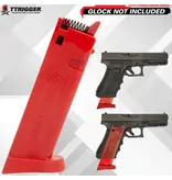 TTRIGGER Chargeur d'entraînement Dry Fire Classic pour Glock Doublestack calibre 9/40/357/.45 GAP