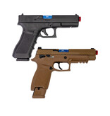 Laserammo Kit de conversão AirSoft Laser com capacidade de recuo - cano e cartucho de laser