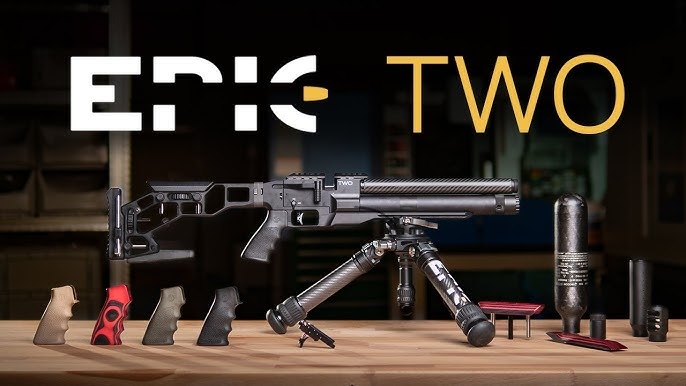 Epic Airguns Pistolet à air compact tactique CZUB PCP Epic Two