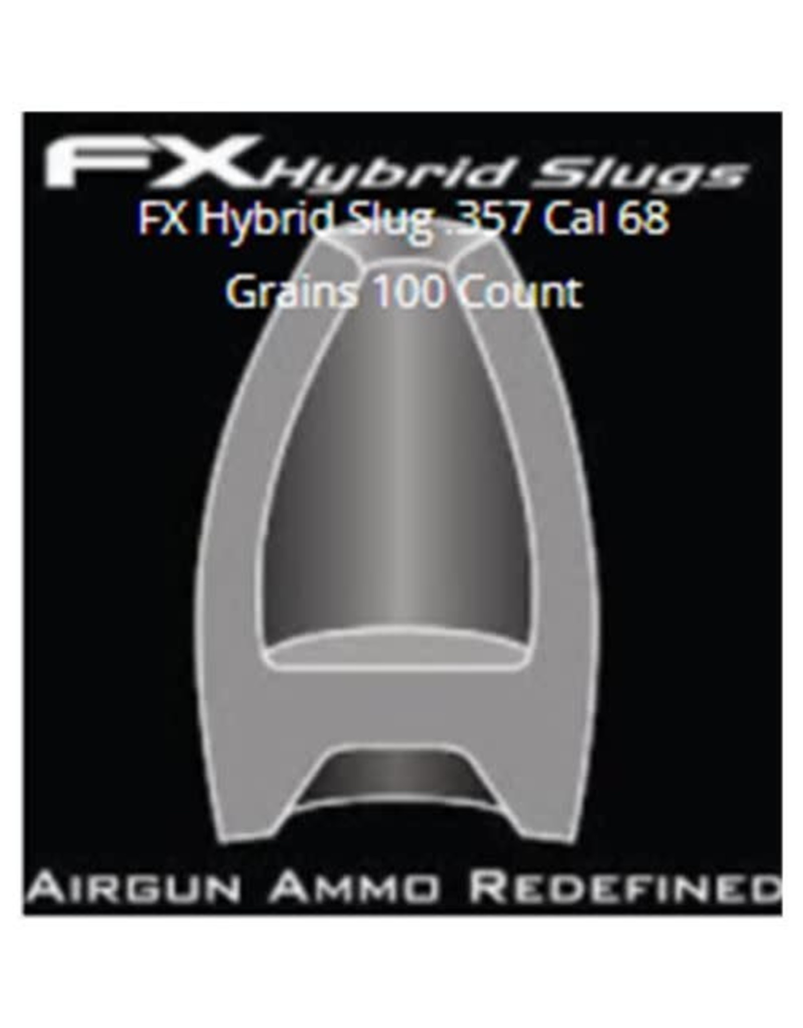 FX AirGuns Airgun Slugs FX Hybrid - 5er Pack