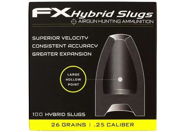 FX AirGuns Airgun Slugs FX Hybrid - pacote de 5
