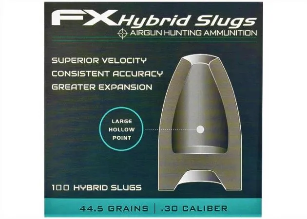 FX AirGuns Airgun Slugs FX Hybrid - pacote de 5