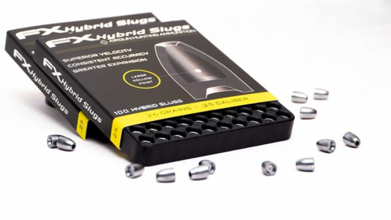 FX AirGuns Airgun Slugs FX Hybrid - pacote de 5